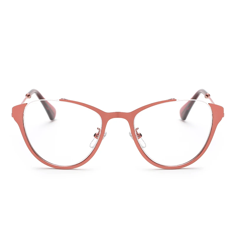 New Fashion Men Optical Glasses Frame For Women High Quality Metal Vintage Eyeglasses Half-frame Eyewear Male Female | Аксессуары для