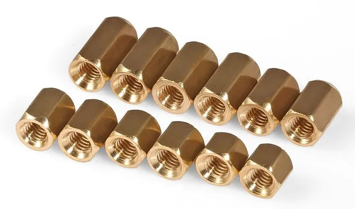 

Brass Standoff Pillar Hexagonal Screw PCB Board Female - Female M3x6