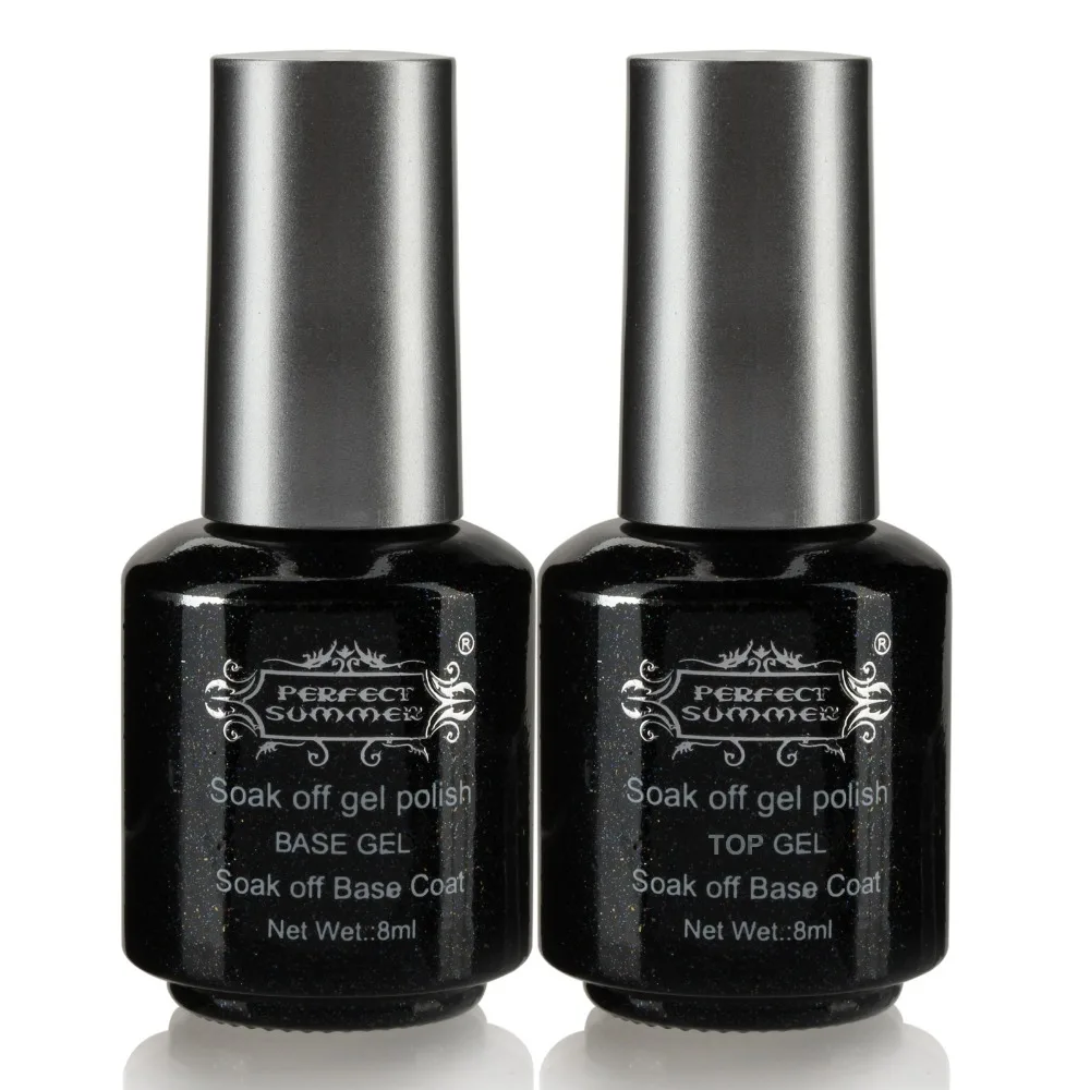 Уф гели базовый гель+ верхний слой топ+база 8 мл бесплатная доставка|gel lacquer|top coat