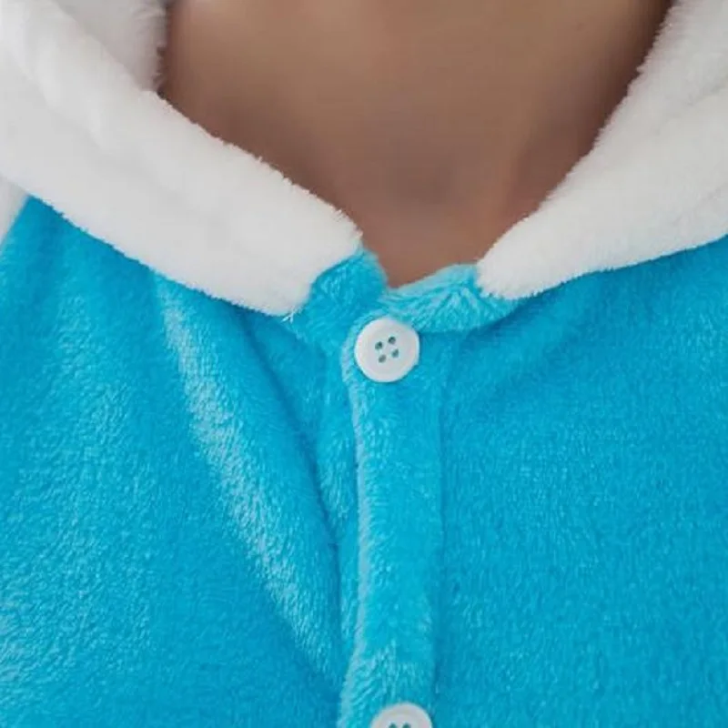 для взрослых единорог пижама зима круглый шея косплей задавать onesie комбинезоны