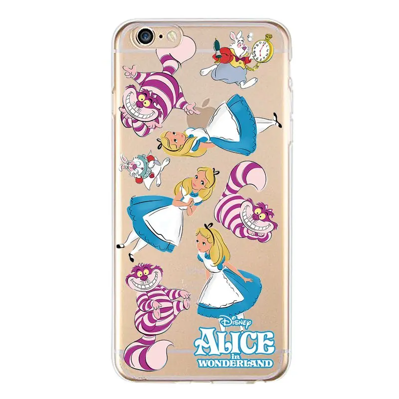 Princess Soft Clear TPU Phone Case For iPhone 4/4s 5 5s 6 6plus 7 8plus x Printed Pineapple Coque Cover Free Shipping | Мобильные