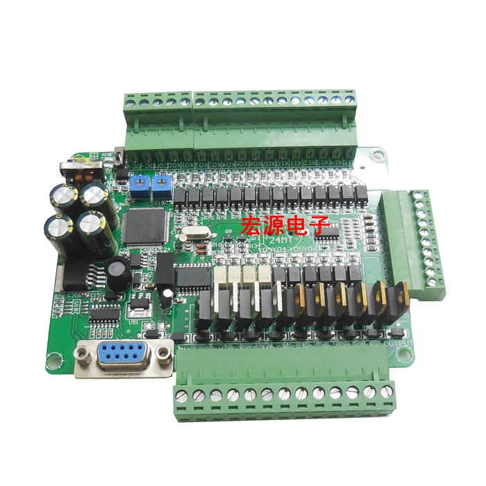 ПЛК промышленная плата управления высокая скорость FX1N FX2N FX3U-24MT ПЛК контроллер программируемый