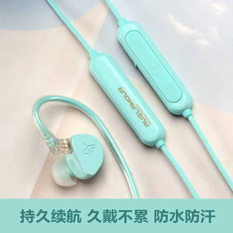 AUGLAMOUR F300BT Bluetooth Динамический HiFi музыкальный монитор спортивные наушники-вкладыши