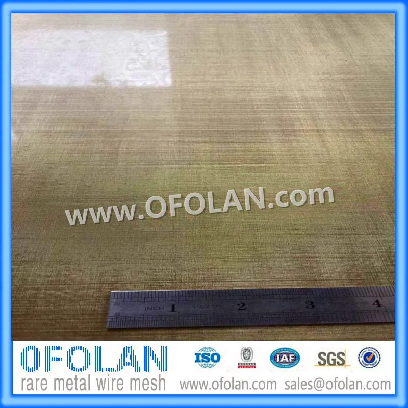 Латунная ячеистая сеть (100 сетка) латунная сплетенная сетка экрана | Инструменты