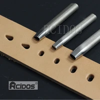 4x6mm5x8mm manual diy leather flat hole punch diewater drop hole 5x9mm rcidos leather bag material cut diejapan dc53 steel