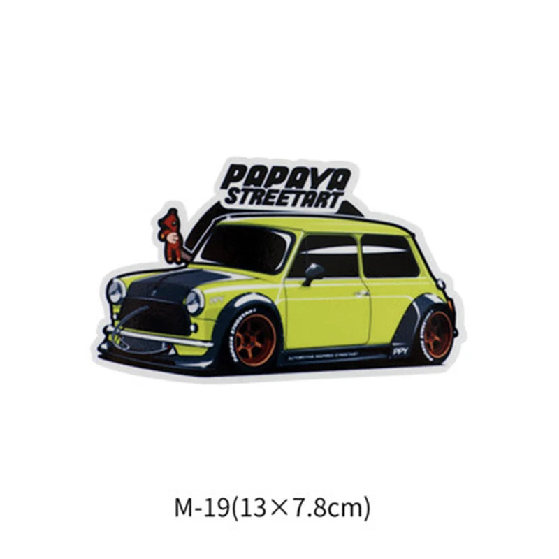M-19 Мода Юнион Джек наклейки Декор окна для Mini Cooper One земляк F55 F56 R55 R56 R60 F60 аксессуары для стайлинга автомобилей - Название цвета: M-19