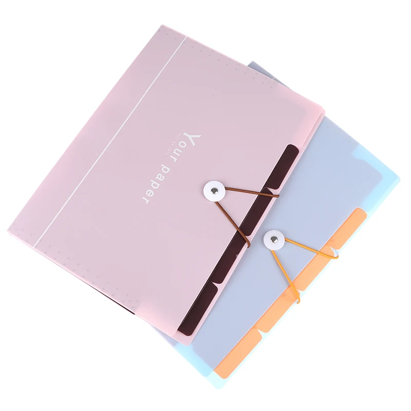 Новинка 5 ячеек Сумка для документов папка файлов расширяющийся кошелек