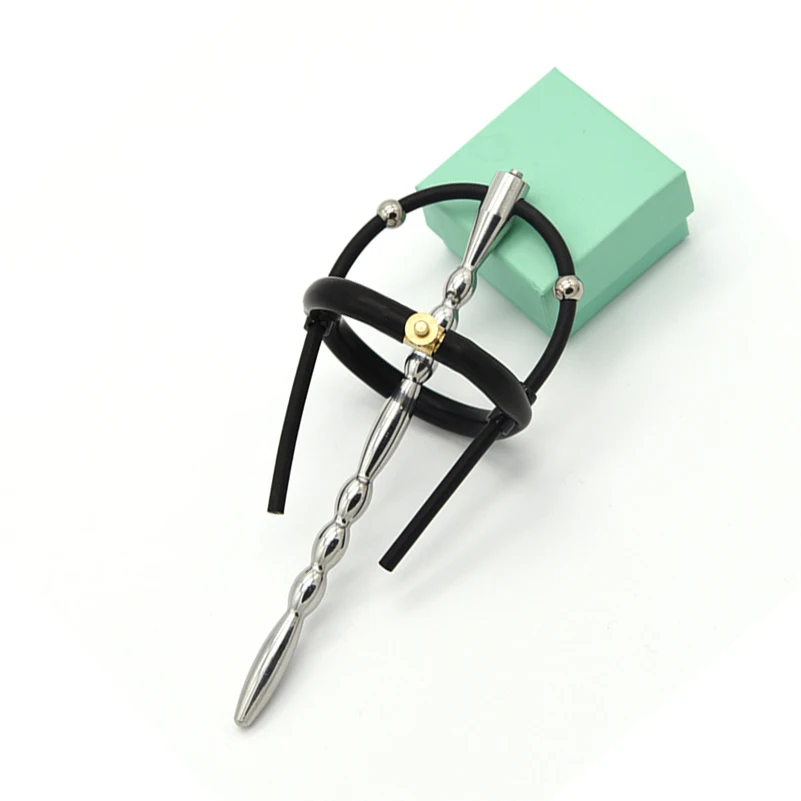 Электрошоковые кольца на пенис товары для секса металлические бусины