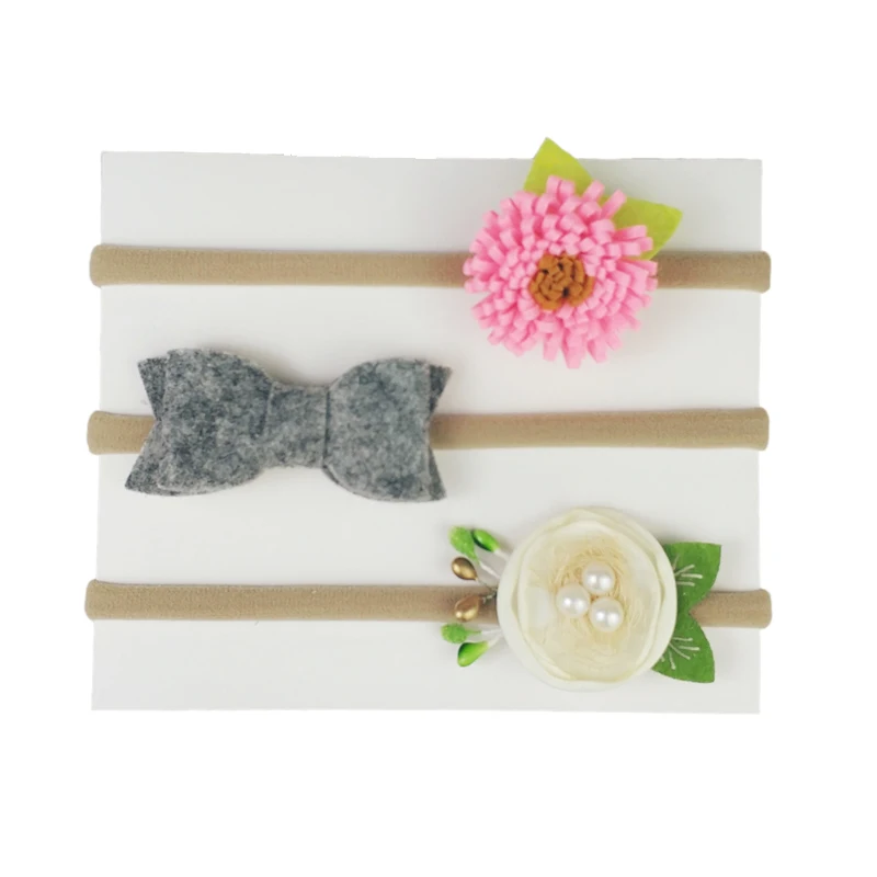 Kinder Kuendy/аксессуар для волос с цветочным принтом новорожденных девочек бантом из