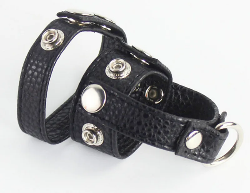 БДСМ мужской клетка для пениса из искусственной кожи Кольца связывание пояс раб