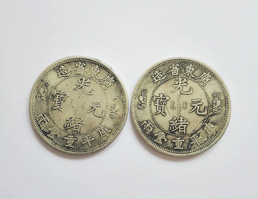 Бесплатная доставка монеты большие серебряные в старинном стиле китайские 10