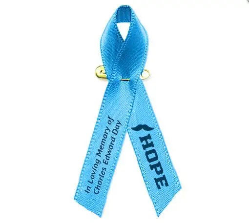

500pcs DHL free shipping Create customized Memorial Ribbons Awareness Ribbon Bows Special Event Bows & Grand Opening