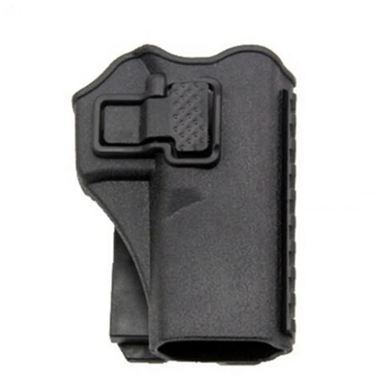 Кобура Glock 17 19 22 23 31 32 черная с Рельсом 20 мм Военная Тактическая легсветильник