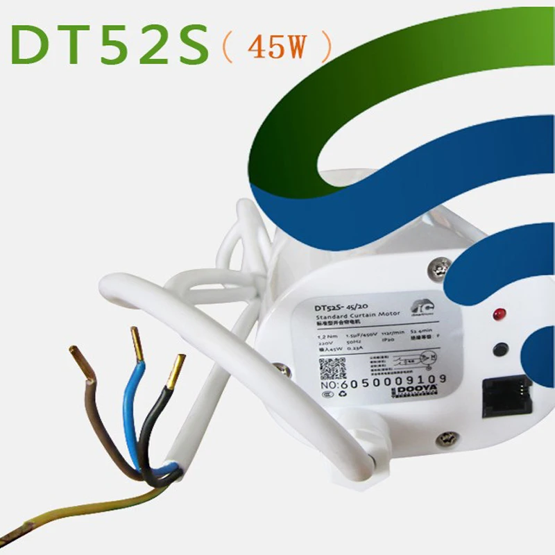 Dooya занавеска С Электроприводом DT52S 45 Вт/75 Вт 220 В 4 провода сильный занавес двигатель Автоматизация занавес мотор для умного дома