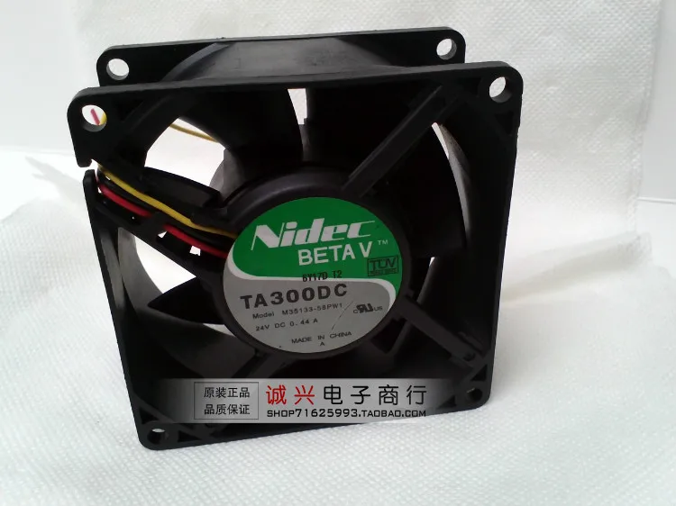 Для инверторного вентилятора Nidec 8038 8cm8 24v 0.44a m35133 58pw1|fan 24v|24v fannidec fan |