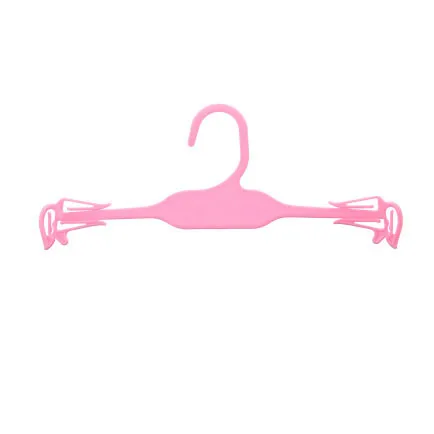 Pink Hangerlink цветная пластиковая вешалка для бюстгальтера, вешалка для нижнего белья, вешалка для нижнего белья(30 шт./лот - Цвет: Pink