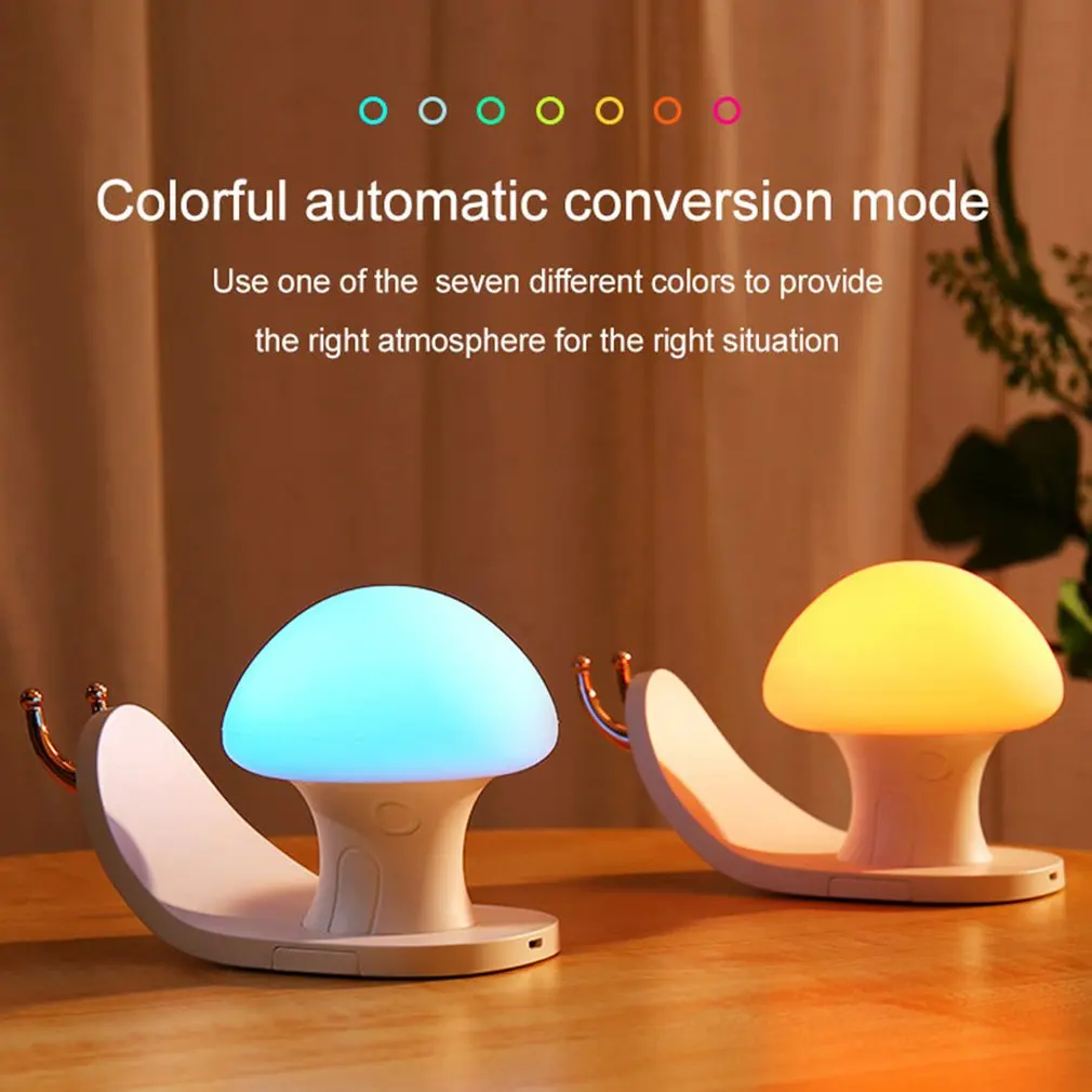 Creative Explosion Models Dwelling Night Light Usb Charging Bedside Lamp Novelty Girl Heart Colorful Atmosphere | Лампы и освещение
