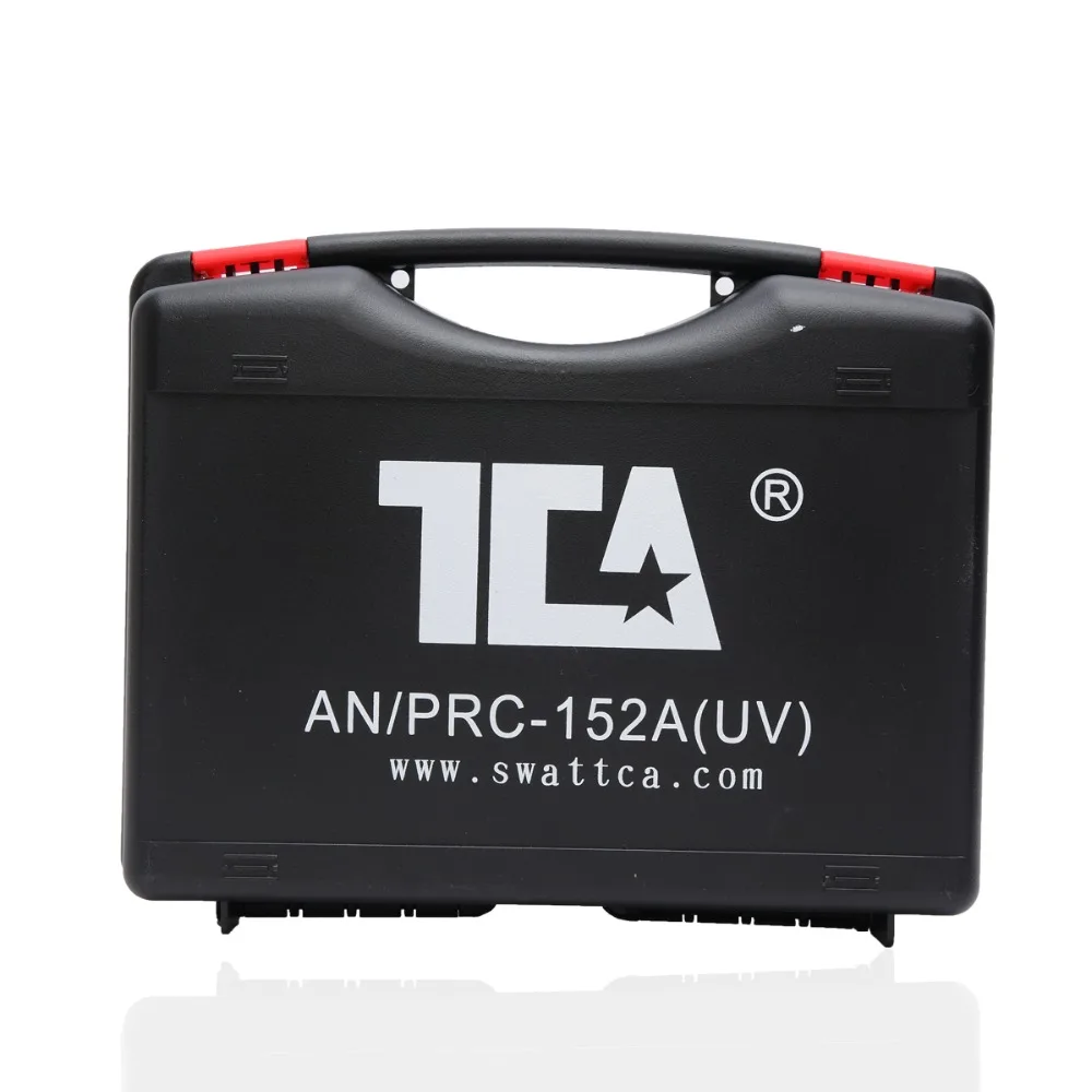 TCA AN/PRC-152A(UV) 10 Вт IPX7 тактический CS VHF UHF двухдиапазонный военный рация сестра три Харрис PRC 152 MBITR двухстороннее радио