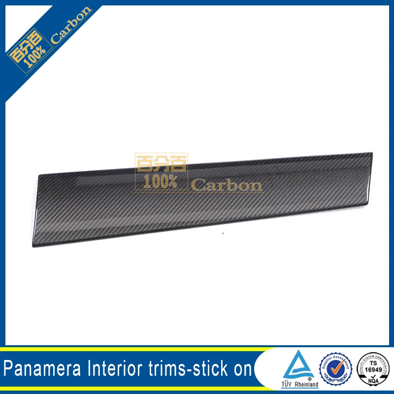 Углеродного волокна внутренней отделки добавить на Тип для Porsche Panamera 2014-2016