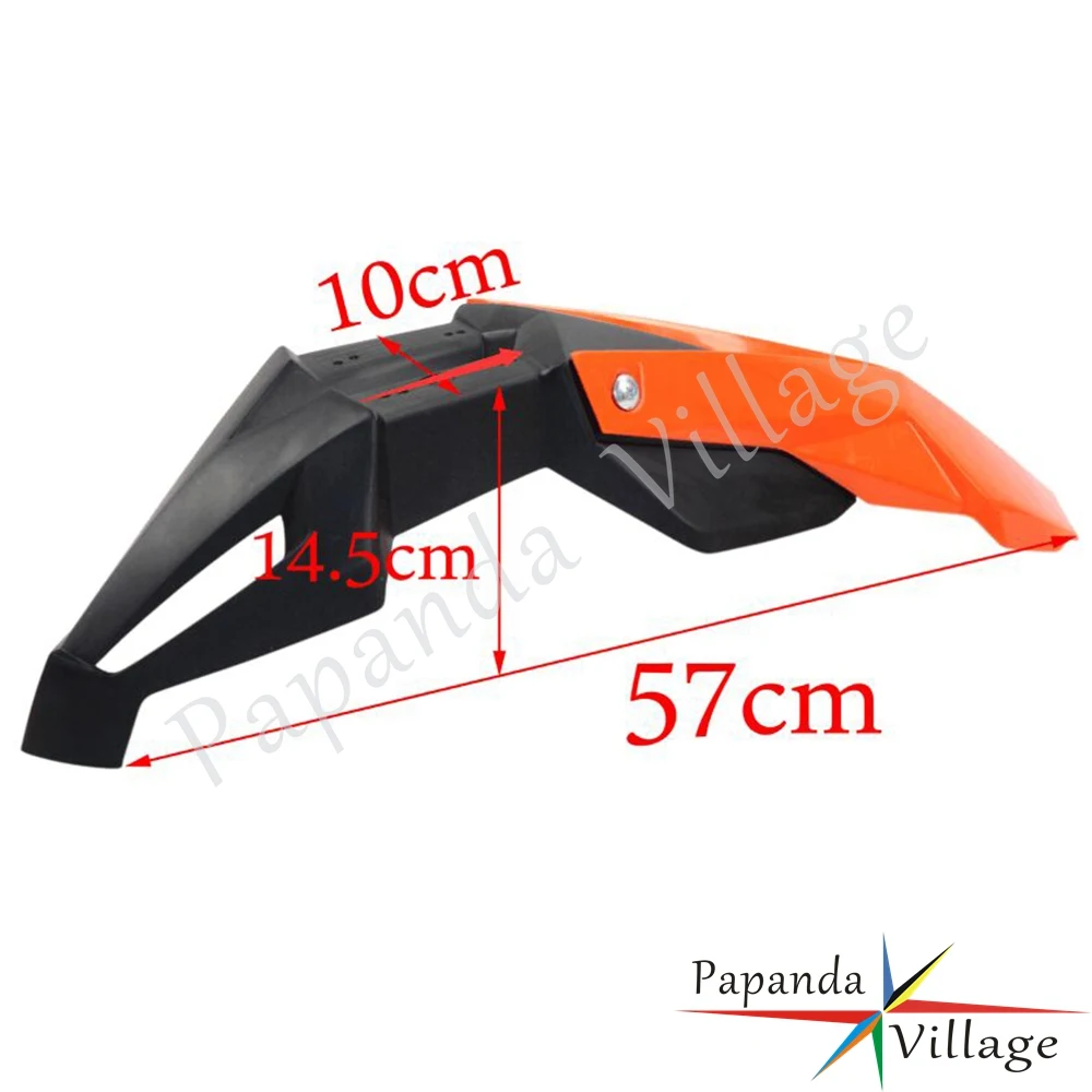 Желтый мотоциклетный передний брызговик Evo внедорожный для Honda Yamaha Suzuki Kawasaki BMW DRZ KX
