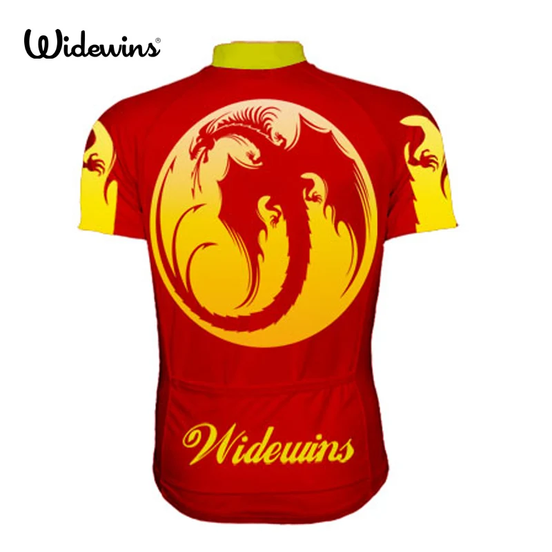 Widewins Велоспорт Джерси динозавр Ropa Ciclismo горный велосипед одежда с коротким