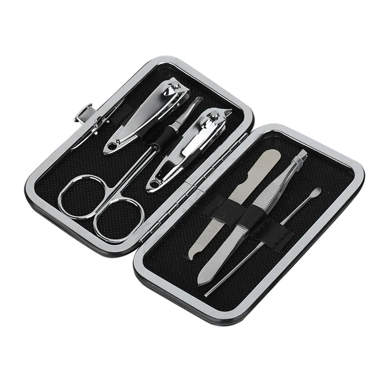 6 шт./компл. ножницы пинцет из углеродистой стали маникюрный набор для дизайна