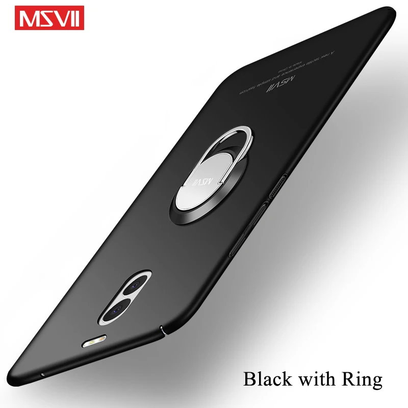 Для Meizu M6 M5 M3 Note чехол MSVII кольцо на палец Матовый Жесткий чехол для Meizu M5 M3s Mini держатель задняя крышка для Meizu M6 чехол