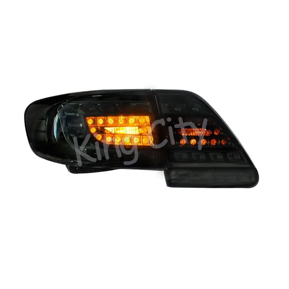 CAPQX 4 шт./лот для Toyota Corolla 2011 2012 2013 светодио дный сзади Фонарь Тормозные задний свет, задний фонарь стоп Парковка лампы фар