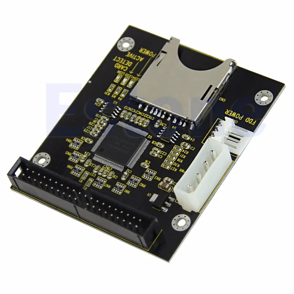 Горячая SD до 3 5 &quot40Pin папа IDE жесткий диск адаптер карта C26|sd card hard drive|sd sdsd to ide |