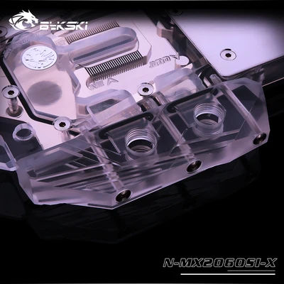 

Bykski N-MX2060SI-X Full Coverage GPU Water Block For MAXSUN Geforce rtx 2060 SI 6G V0 Graphics Card RGB Or RBW Cooler Heatsink