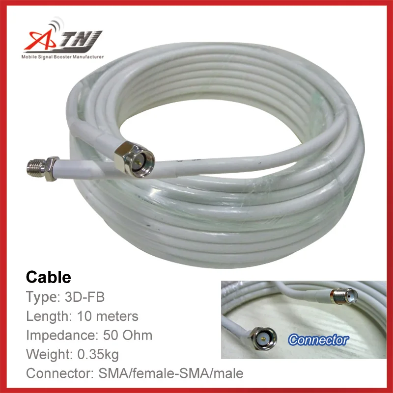 

New Arrival !!Top Quality ,ATNJ 3D-FB 10m SMA-Female/SMA-Male Coaxial Cable