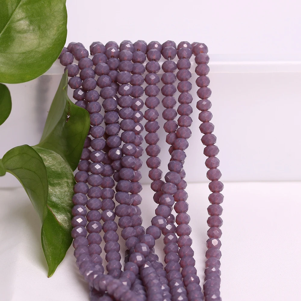1000Pcs/Lot Wholesale Czech Rondelle Glass Faceted Beads 6mm Crystal Round Loose Spacer Chinese Beading Crafts Jewelry | Украшения и