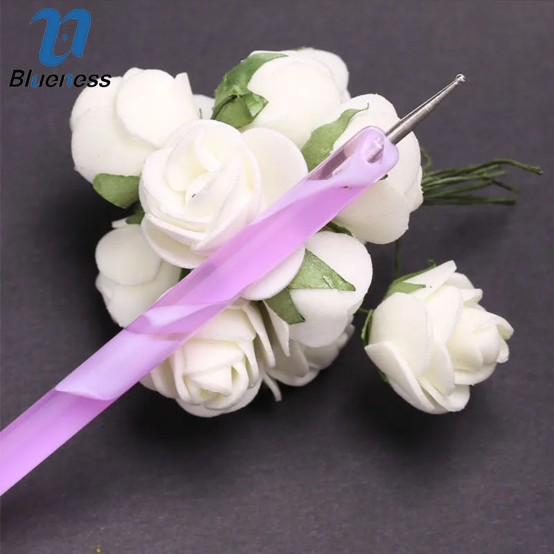 1 шт./лот двойной Кристальный вал ручек с волнистым узором для рисования сделай