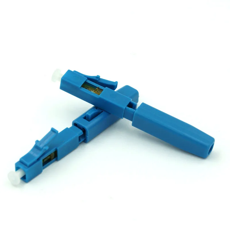 

10PCS LC UPC Embedded type Fiber Optical Fast Connector FTTH LC quick assembly connector Free shipping