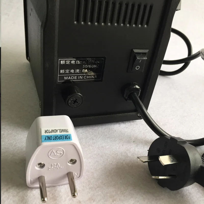 Паяльная станция Saike 8586D 2 в 1 220 В|heat gun soldering station|soldering ironsoldering station |