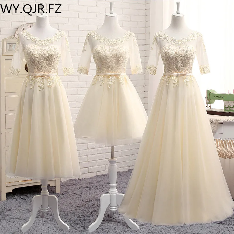 Платье с коротким рукавом MNZ 5608X # Круглый вышивкой на шнурках весну 2019 новое