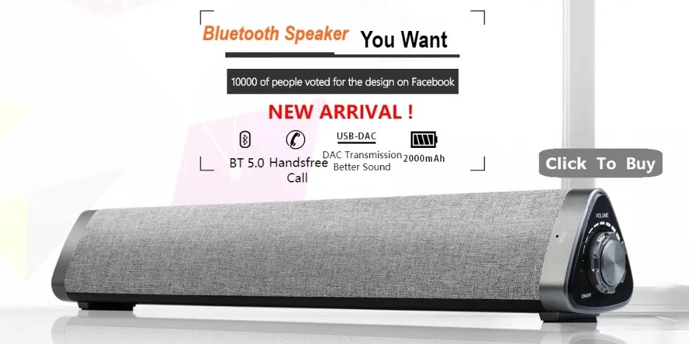 Беспроводной Bluetooth ТВ звуковая панель Сплит/Intergral/настенный сабвуфер динамик Саундбар для домашнего кинотеатра AUX оптический HDMI RCA