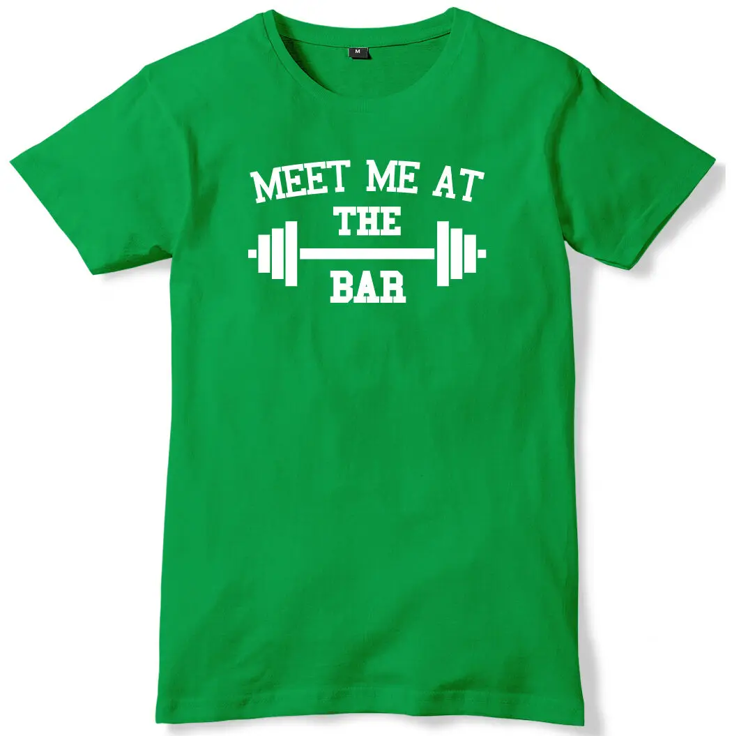 Meet Me At The Bar Мужская забавная футболка унисекс harajuku в стиле хип-хоп | одежда