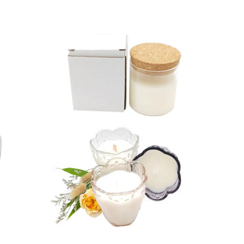1 шт. ароматические свечи роскошная Ароматизированная соевая банка для