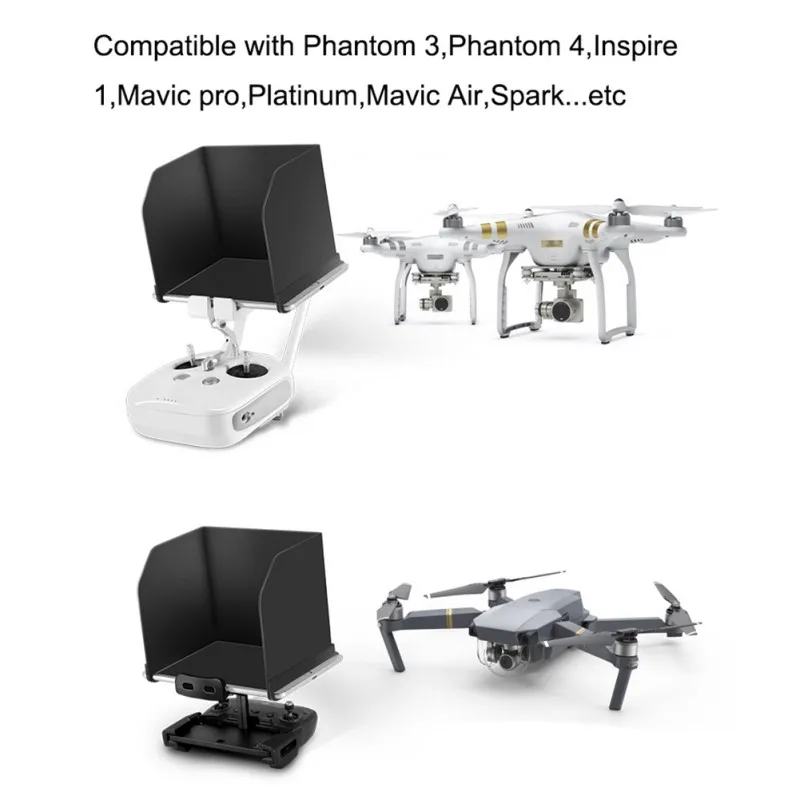Пульт дистанционного управления складной козырек от солнца для DJI Mavic Pro Air Spark Phantom