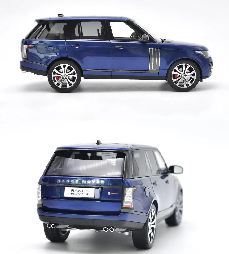 1:18 передовая игрушечная машинка из сплава, высокая имитация RANGE ROVER SUV, Коллекционная модель литой металлической модели игрушечного автомобиля