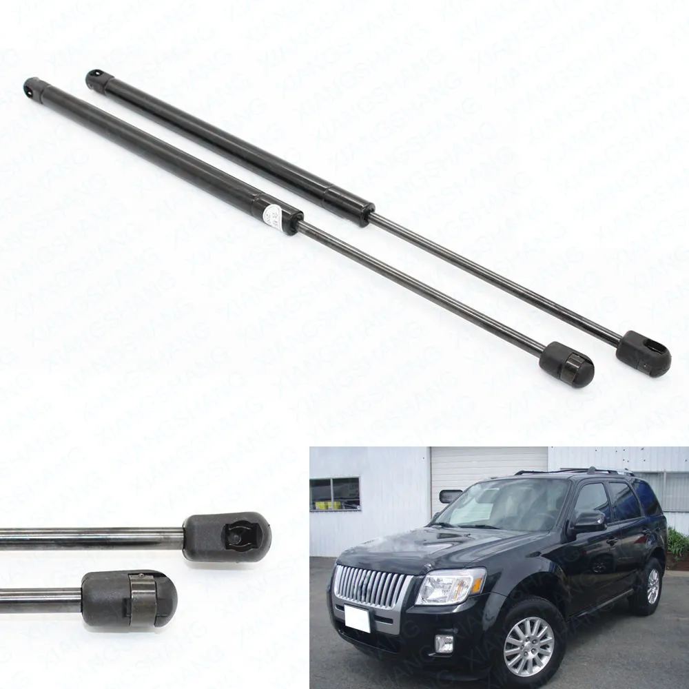 

2x for 2008-2011 Mercury Mariner for Mazda Tribute 17.4 inch Rear Glass Gas Charged Lift Supports Struts Prop Arm Shocks