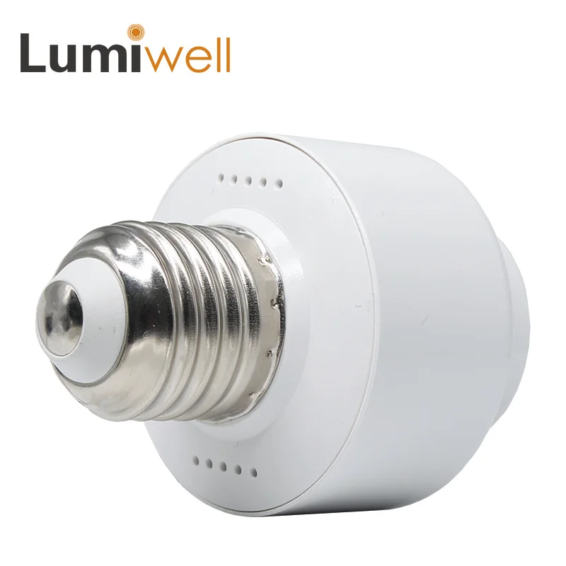 Lumiwell беспроводной wifi E27 лампа база держатель освещение базы Голосовое управление