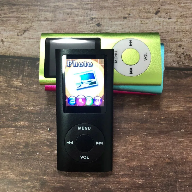 MPLSBO Mp3 музыкальный плеер FM радио динамик Mp3 спортивный плеер цифровой светодиодный ЖК-экран Поддержка SD/TF карты Walkman с наушниками