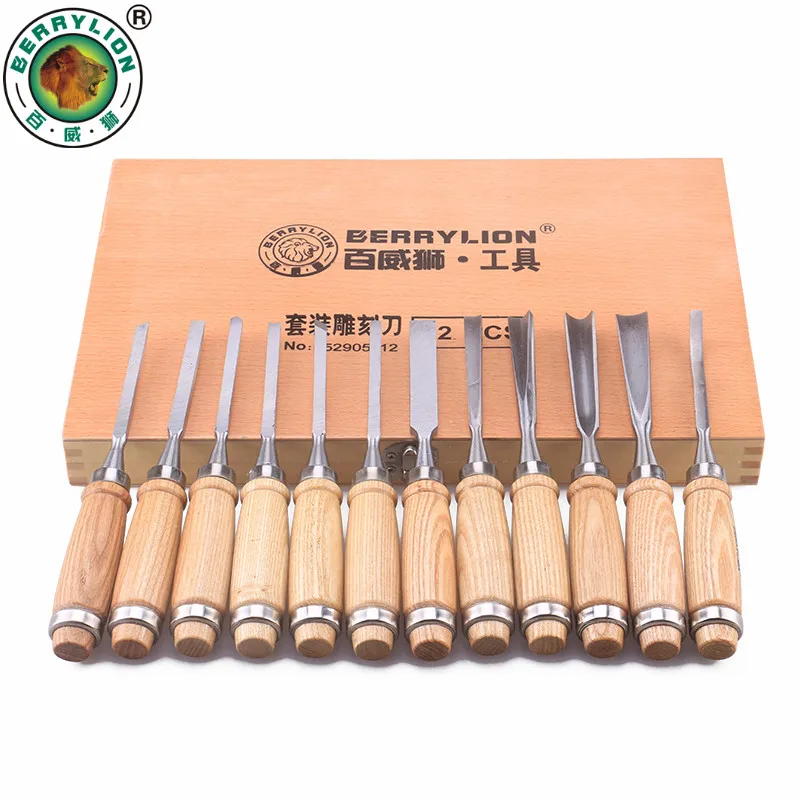 BERRYLION резьба по дереву инструменты стамеска Набор долото для Fruit арт Ножи