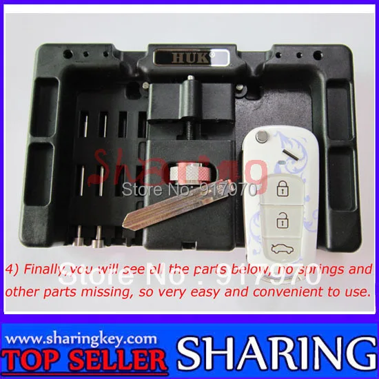 1 шт.) Флип Key Pin Remover складной пультов быстрое удаление Установка инструмент