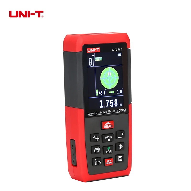Ut396b Цвет лазерный дальномер профессиональный метров 120 м электронный уровень
