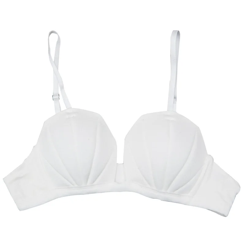 Сексуальный бюстгальтер без косточек с чашками пуш ап бесшовное нижнее белье