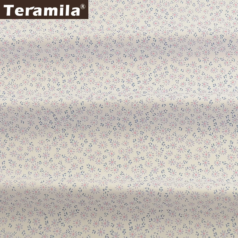 Teramila хлопок Flroal ткань метров Telas Algodon Анкара ткань DIY Tissus платье лоскутное одеяло Beedsheet Подушка для детей
