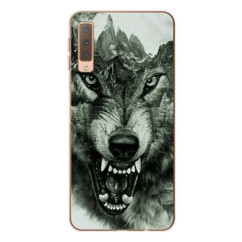 Для samsung A7 2018 чехол мягкий чехол-накладка из силикона и ТПУ для Galaxy A750 A750F